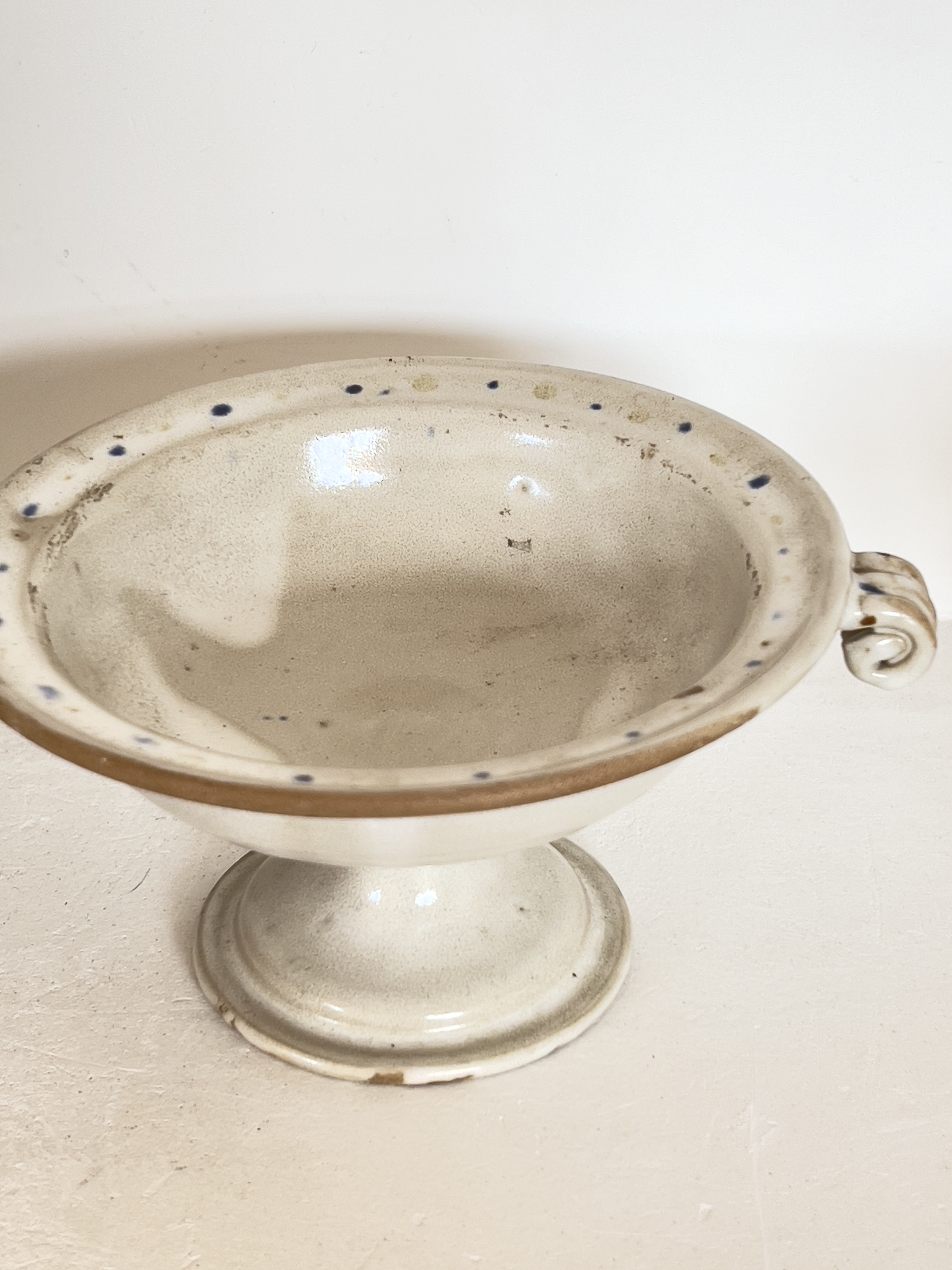 Small old serving dish