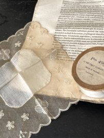 Antique french handkerchief