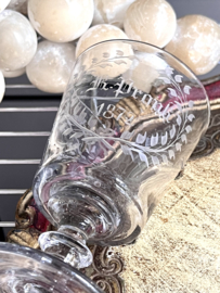 Antique wine glass