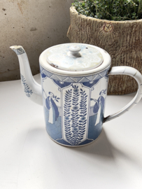 Enamel Mosa Maastrichts tea pot
