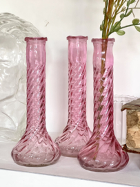 Pink solifleur vase