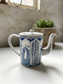 Enamel Mosa Maastrichts tea pot