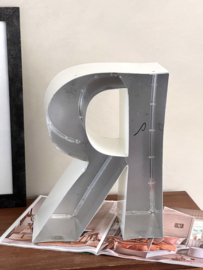 Metal display letter