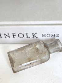 Set antique small bottles