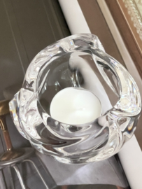 Italiaanse vintage kristallen waxinelichthouder