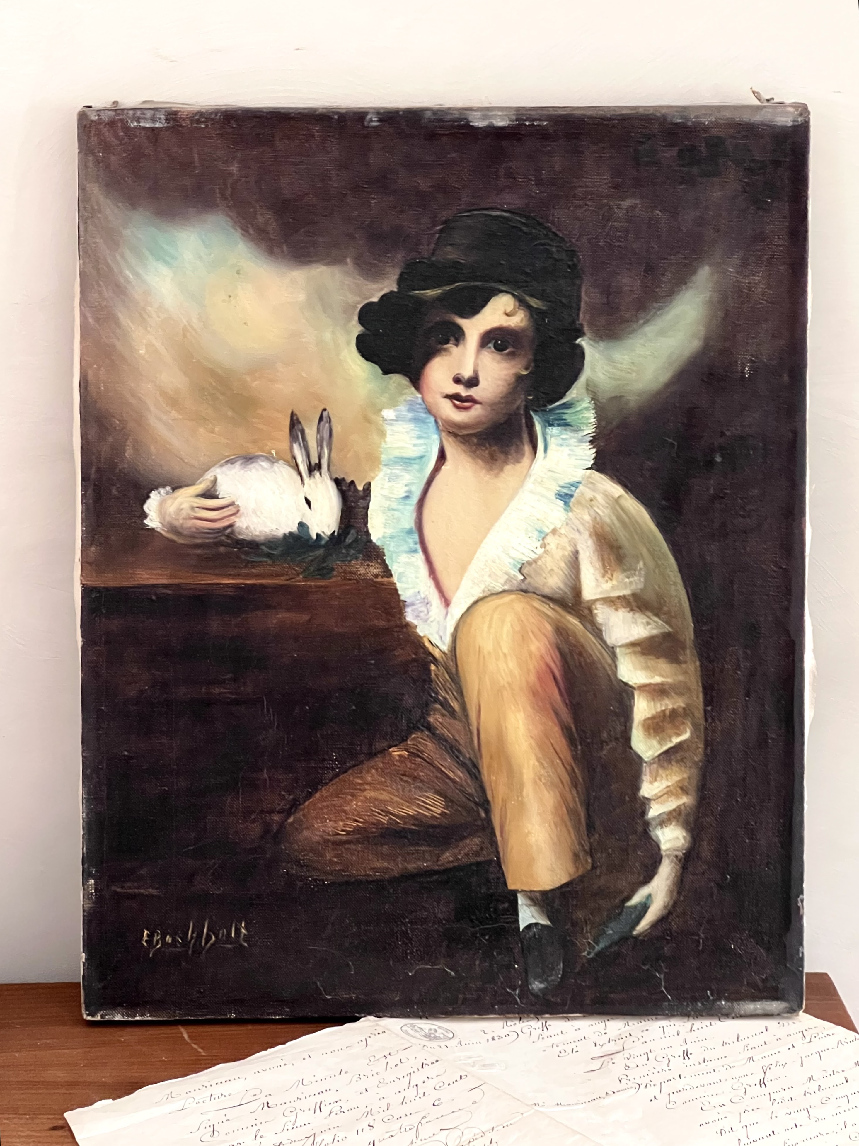 Olieverf schilderij