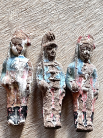 3 antieke quilles