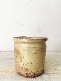 Franse confitpot/ French confit pot antique