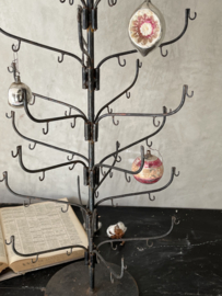 Antique wrought iron tree/ rack