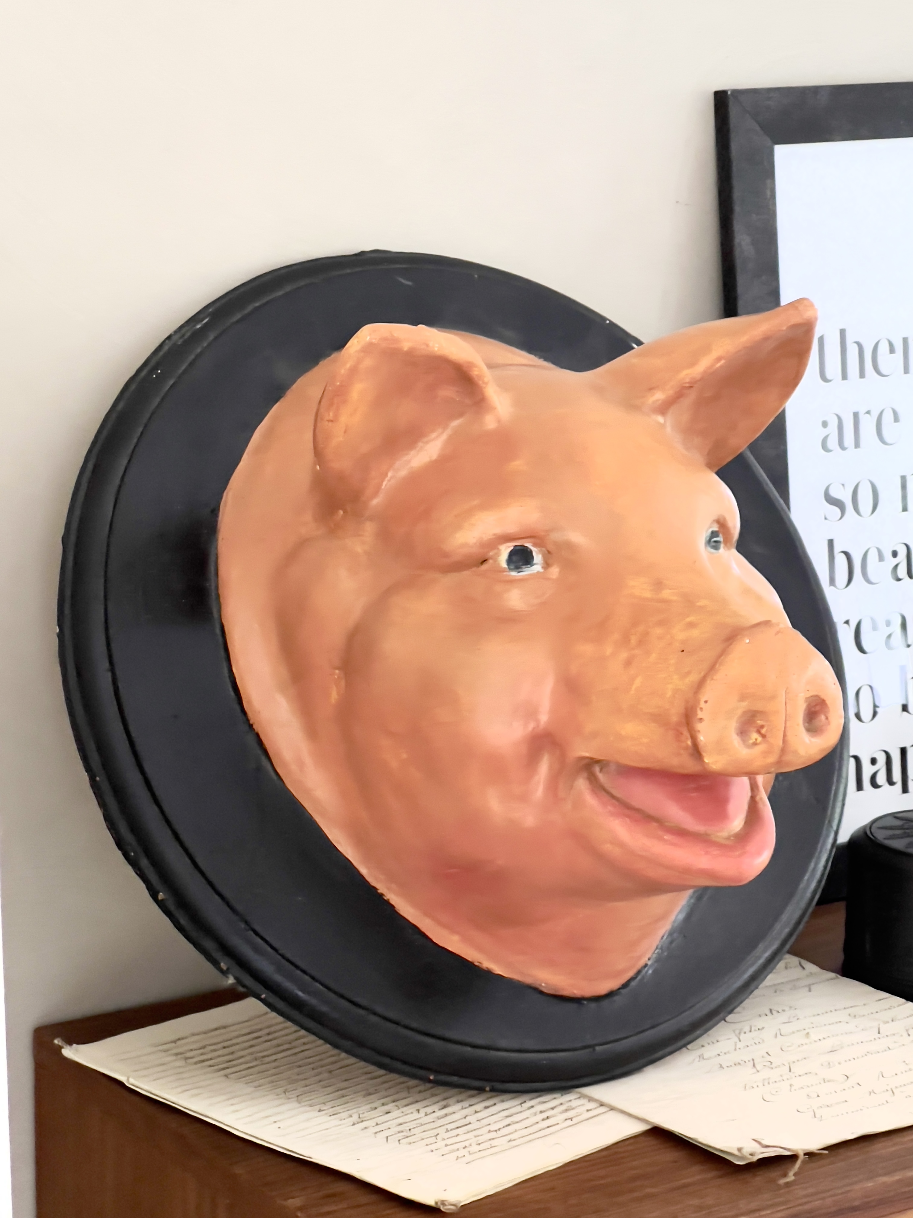 Boucherie tête de cochon