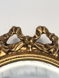 Ovale Rococo spiegel met strik