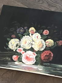 Stilllife roses oilpainting