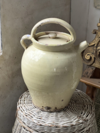 Antique olive oil jug