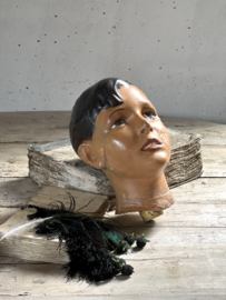 Antique french wax head