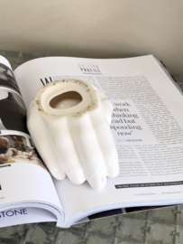 Vintage ceramic hand