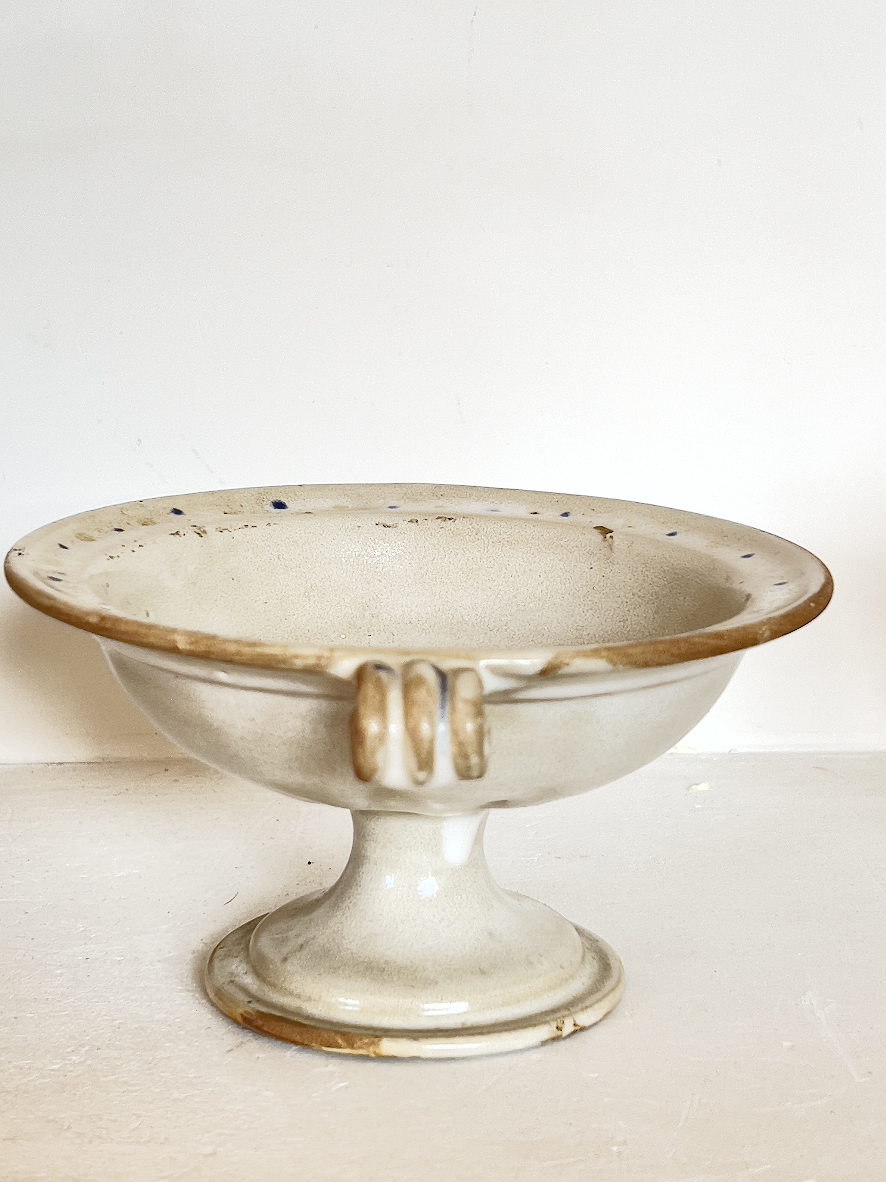 Small old serving dish