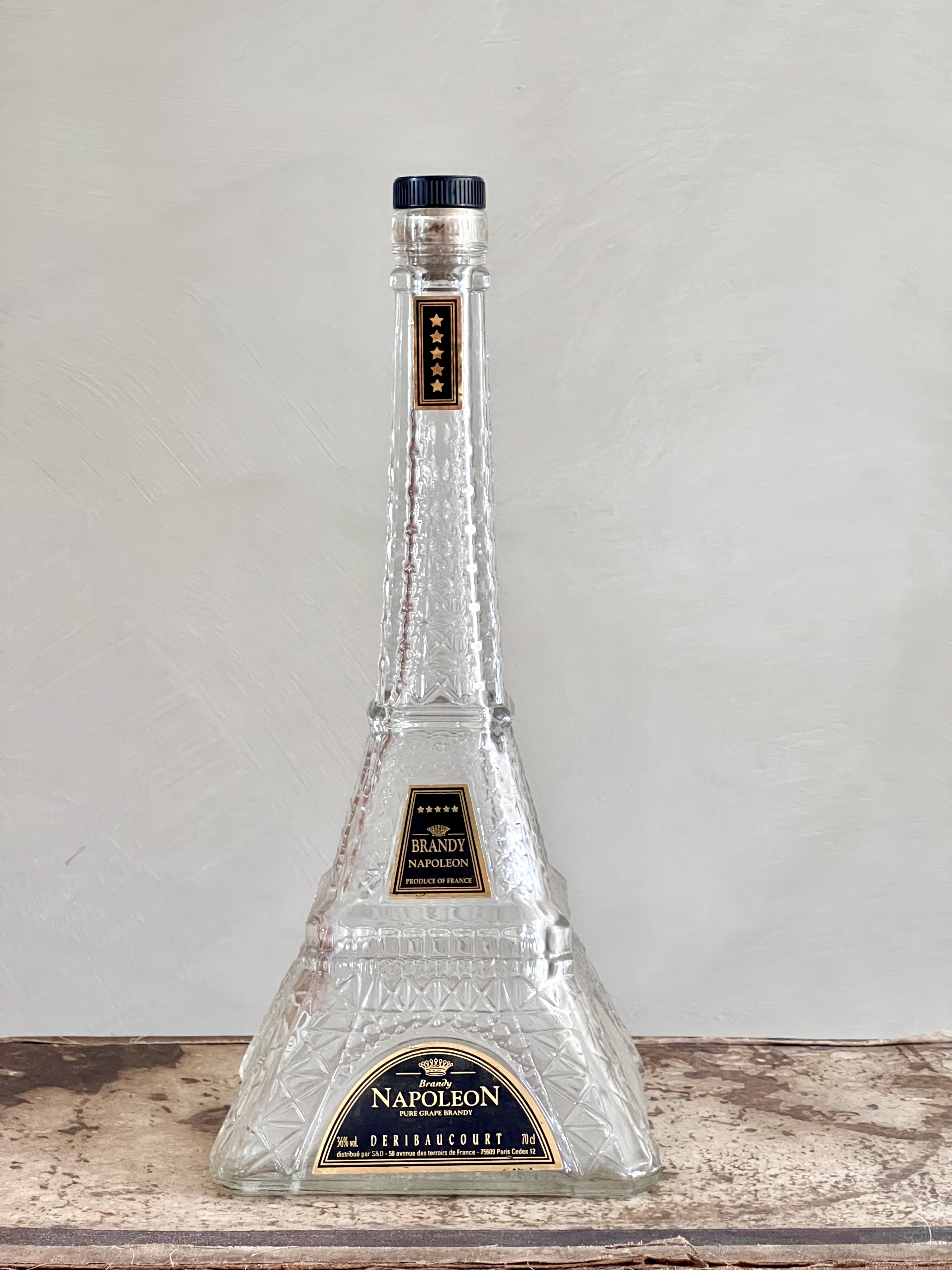 Napoleon Brandy fles   - Eiffeltower -