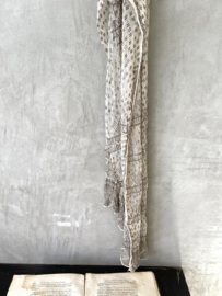 Antieke verzilverde shawl