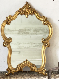 Beautiful gilded baroque mirror