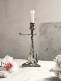 Beautiful french candle stick with leaves