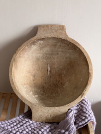 Antique wooden bowl