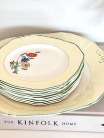 Cake plate set  Alfred Meakin England   - petite decor-