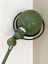 Olive-green Loft Jielde lamp