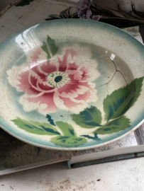 Antique sprayware plate