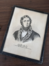 Old framed illustration