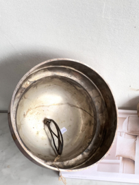 Old silverplated cloche