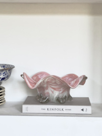 Mooie design glazen schaal