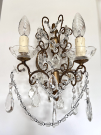 Prachtige franse wand applique