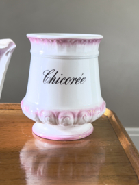 Old french storage pot
