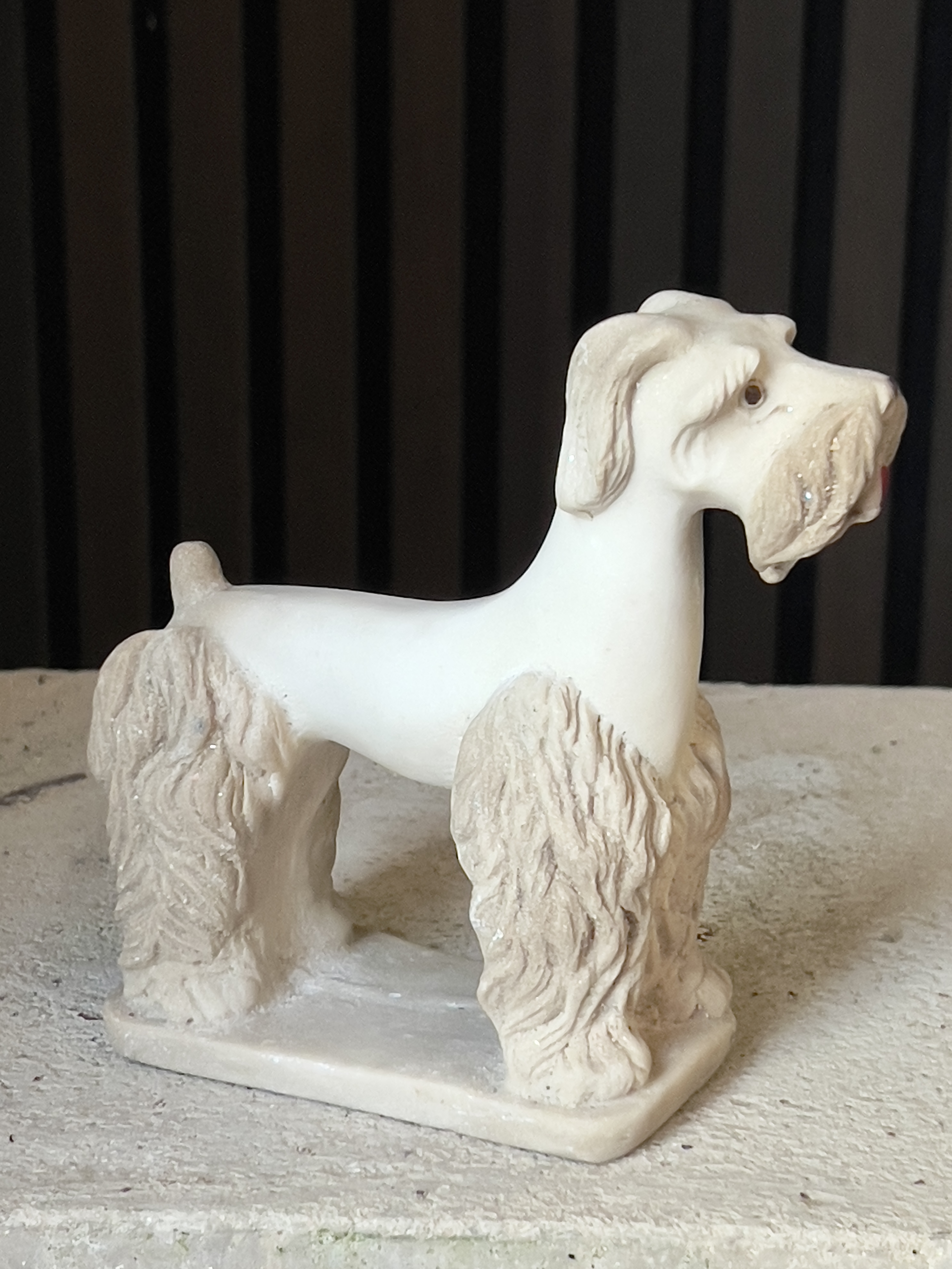Oude terrier snauzer