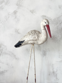 Antique french stork