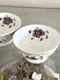 French café au lait bowl Violettes