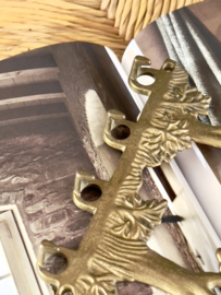 Vintage Messing  rekje met haakjes