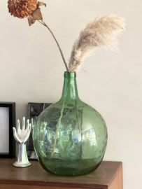 Mooie groene glazen  Dame Jeanne