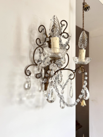 Prachtige franse wand applique