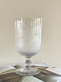 XL french souvenir glass