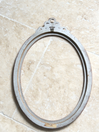 Antieke franse strik lijst zilver