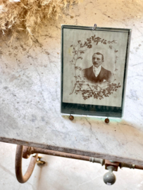 Antique french fil de fer frame