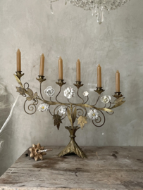 Unique porcelain candelabra