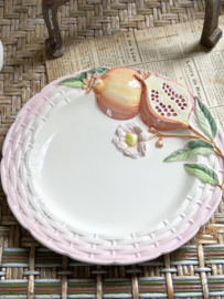 Royal barbotine serving plate