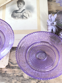 Small purple serving tray