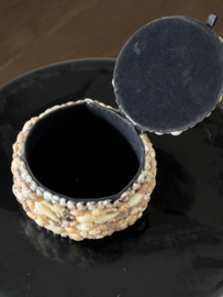 Vintage schelpen doos/ kistje