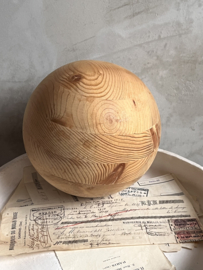 Big wooden ball