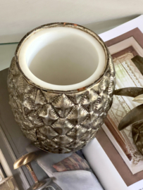 Beautiful ice bucket pine apple