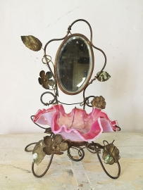 Antiek frans spiegel ornamentje/ French mirror ornament