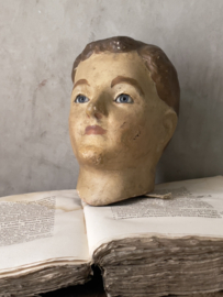 Antique Napoleon mannequin head